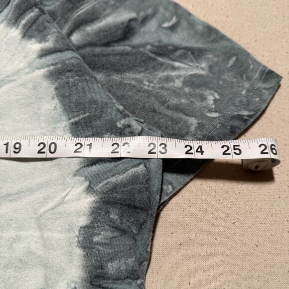 Vintage 90s Fruit Of The Loom Alligator Tie Dye Men's XL T-Shirt Made In USA - Picture 7 of 8